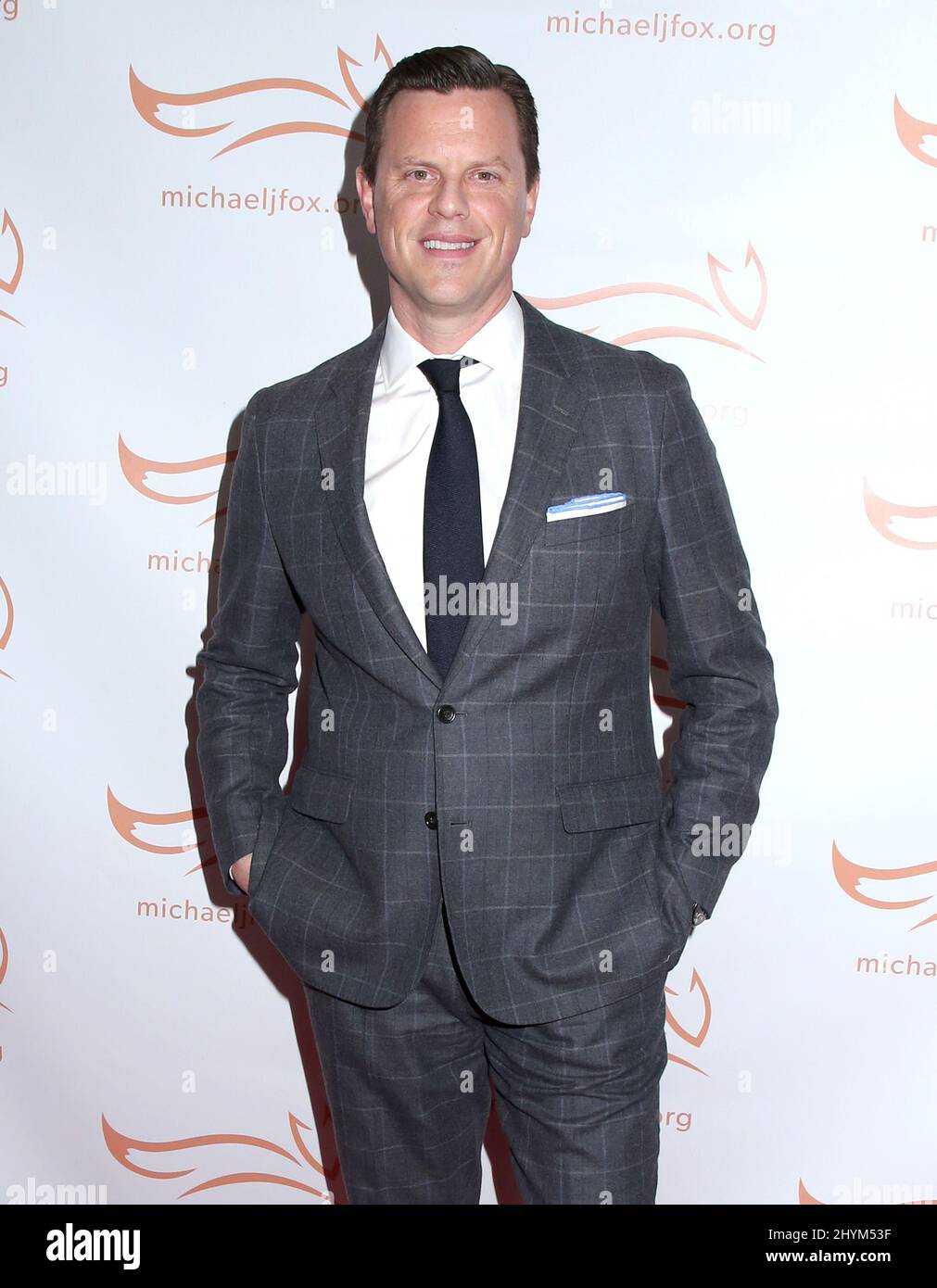 Willie Geist ha partecipato al Gala 2019 della Fondazione Michael J. Fox 'Una cosa divertente è accaduto sulla strada per Cure Parkinson' tenuto all'Hilton New York il 16 novembre 2019 a New York City, USA. Foto Stock
