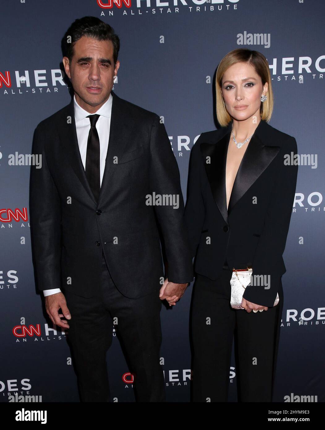 Bobby Cannavale & Rose Byrne partecipa al 13th annuale CNN Heroes: Un tributo All-Star tenuto al Museum of Natural History il 8 dicembre 2019 a New York. Foto Stock