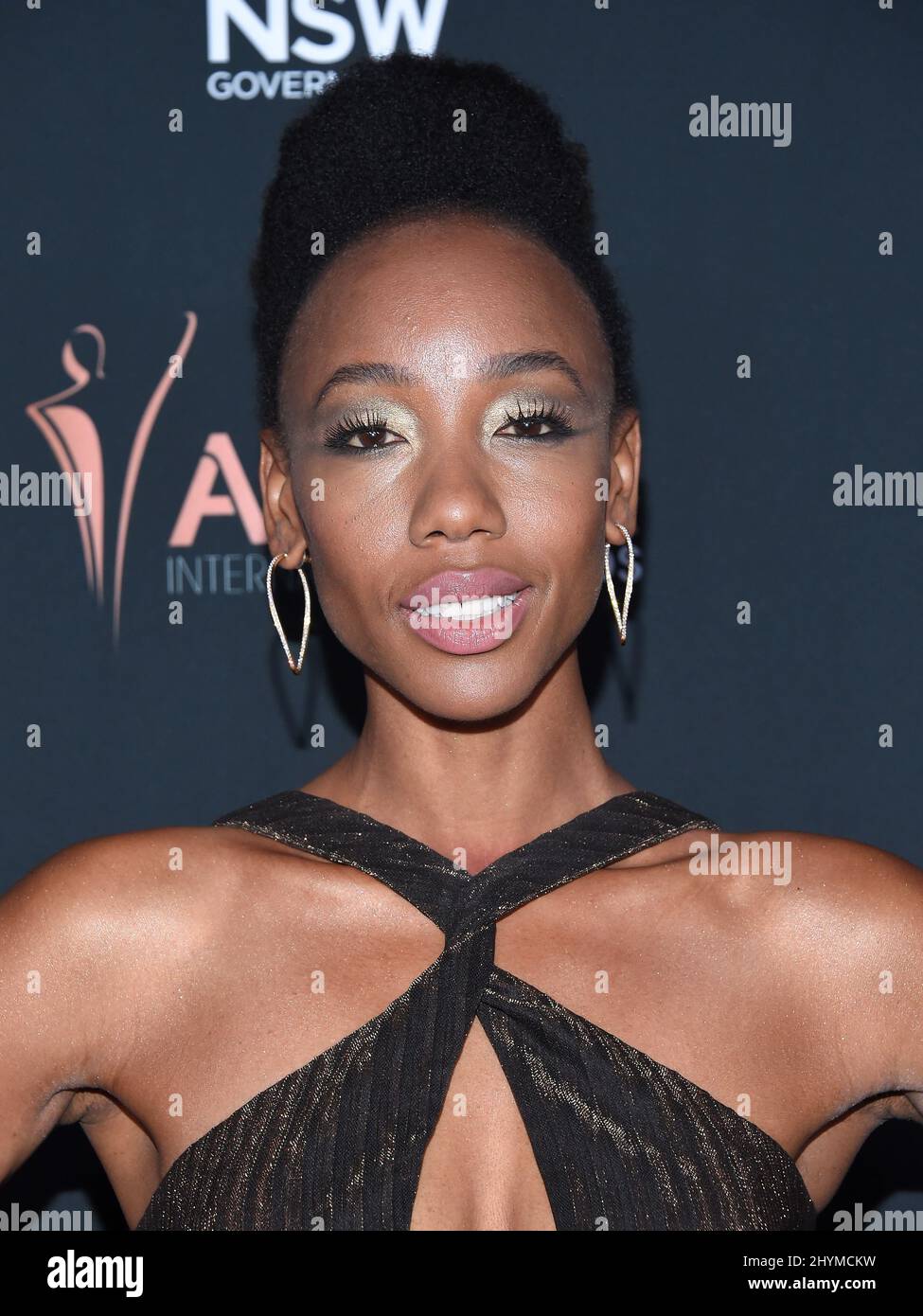 Charmaine Bingwa al 9th AACTA International Awards tenutosi a SKYBAR a Mondrian LA il 3 gennaio 2020 a West Hollywood, California. Foto Stock