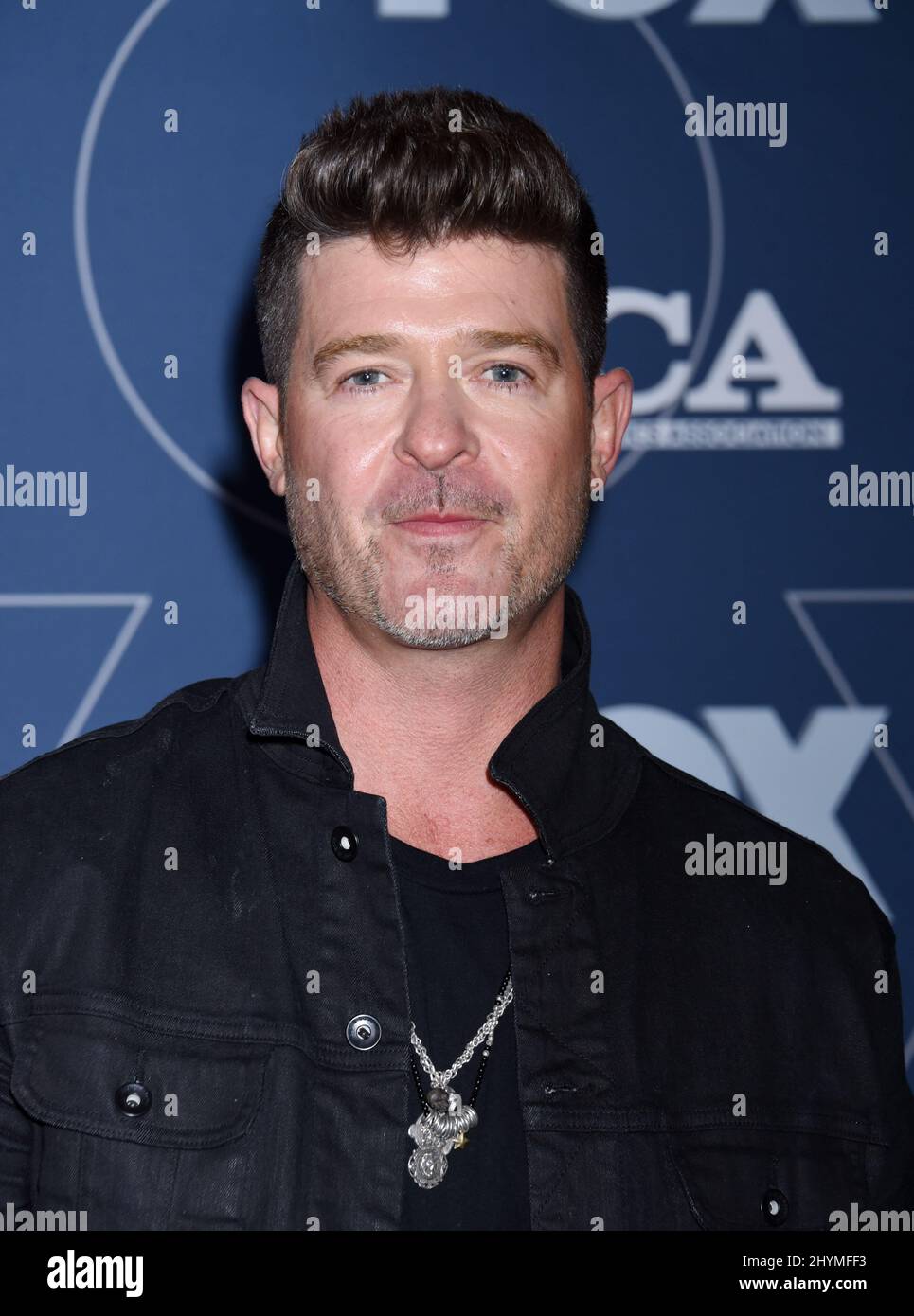 Robin Thicke al FOX Winter TCA 2020 tenuto presso il Langham Huntington Hotel il 7 gennaio 2020 a Pasadena, CA. Foto Stock