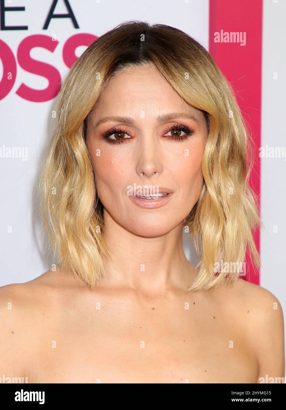 Rose Byrne partecipa al "Like A Boss" New York Premiere tenuto al SVA Theatre il 7 gennaio 2020 a New York City, Foto Stock