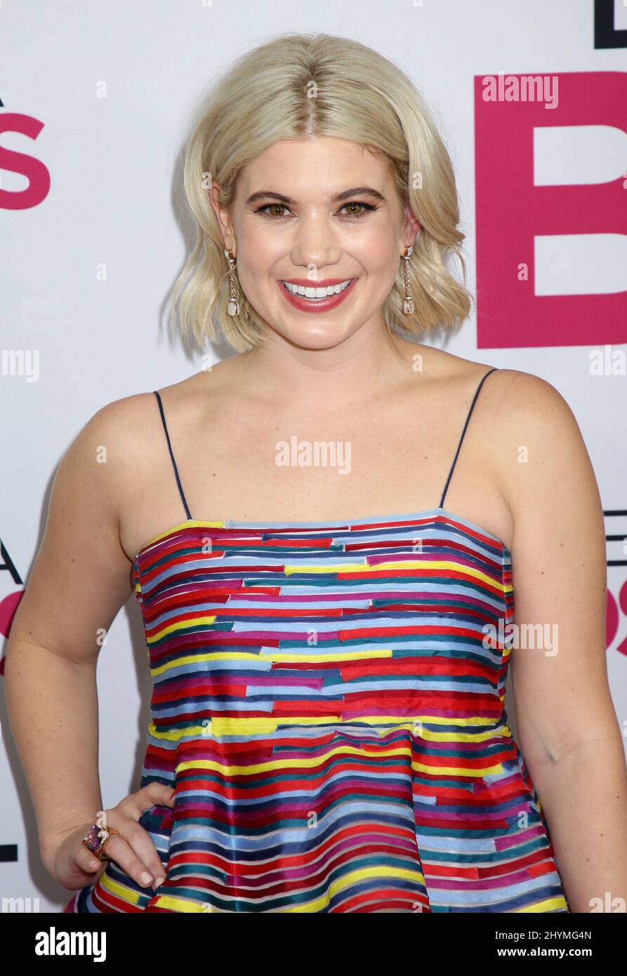 Caroline Arapoglou che partecipa al "Like A Boss" New York Premiere tenuto al SVA Theatre il 7 gennaio 2020 a New York City, Foto Stock