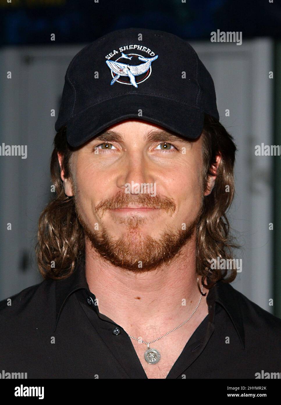 Christian Bale partecipa alla Premiere 'The Machinist' a Hollywood. Foto: UK Stampa Foto Stock