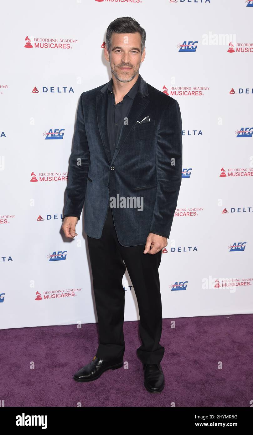Eddie Cibrian frequenta la MusiCares, persona dell'anno in onore dell'Aerosmith, tenutasi a Los Angeles, California Foto Stock