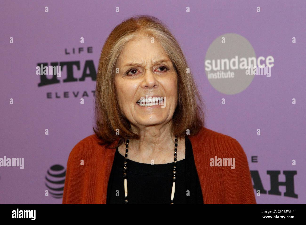 Gloria Steinem alla prima di 'The Glorias' durante il Sundance Film Festival del 2020 che si tiene al Teatro Eccles il 26 gennaio 2020 a Park City, UT. Foto Stock