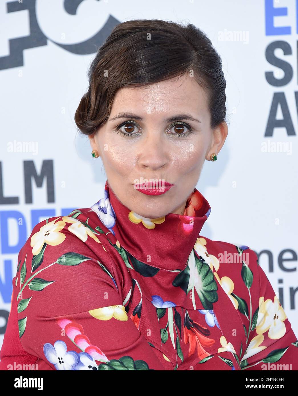 Paula Roman al Film Independent Spirit Awards 2020 che si è tenuto presso la spiaggia di Santa Monica il 8 febbraio 2020 a Santa Monica, California. Foto Stock