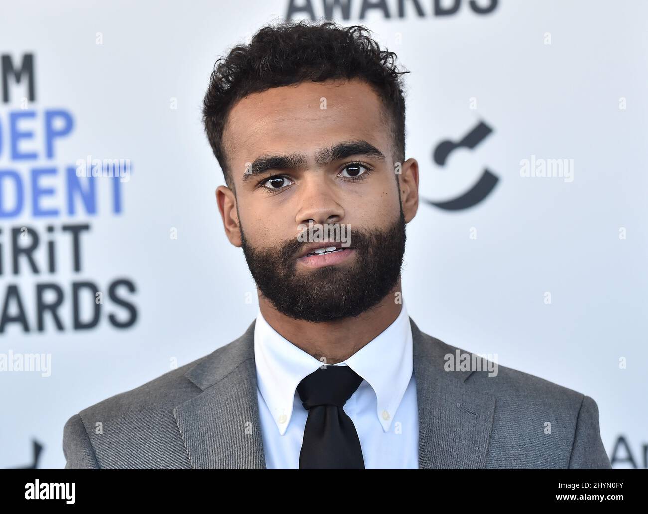 Phillip Youmans al Film Independent Spirit Awards 2020 tenutosi alla spiaggia di Santa Monica il 8 febbraio 2020 a Santa Monica, California. Foto Stock