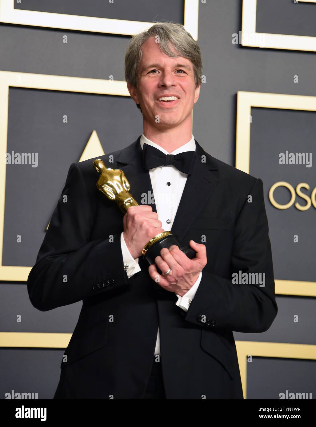 Marshall Curry alla Sala Stampa annuale dei Premi Academy 92nd tenutasi al Dolby Theatre il 9 febbraio 2020 a Hollywood, Los Angeles. Foto Stock