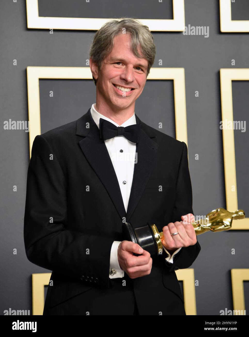 Marshall Curry alla Sala Stampa annuale dei Premi Academy 92nd tenutasi al Dolby Theatre il 9 febbraio 2020 a Hollywood, Los Angeles. Foto Stock