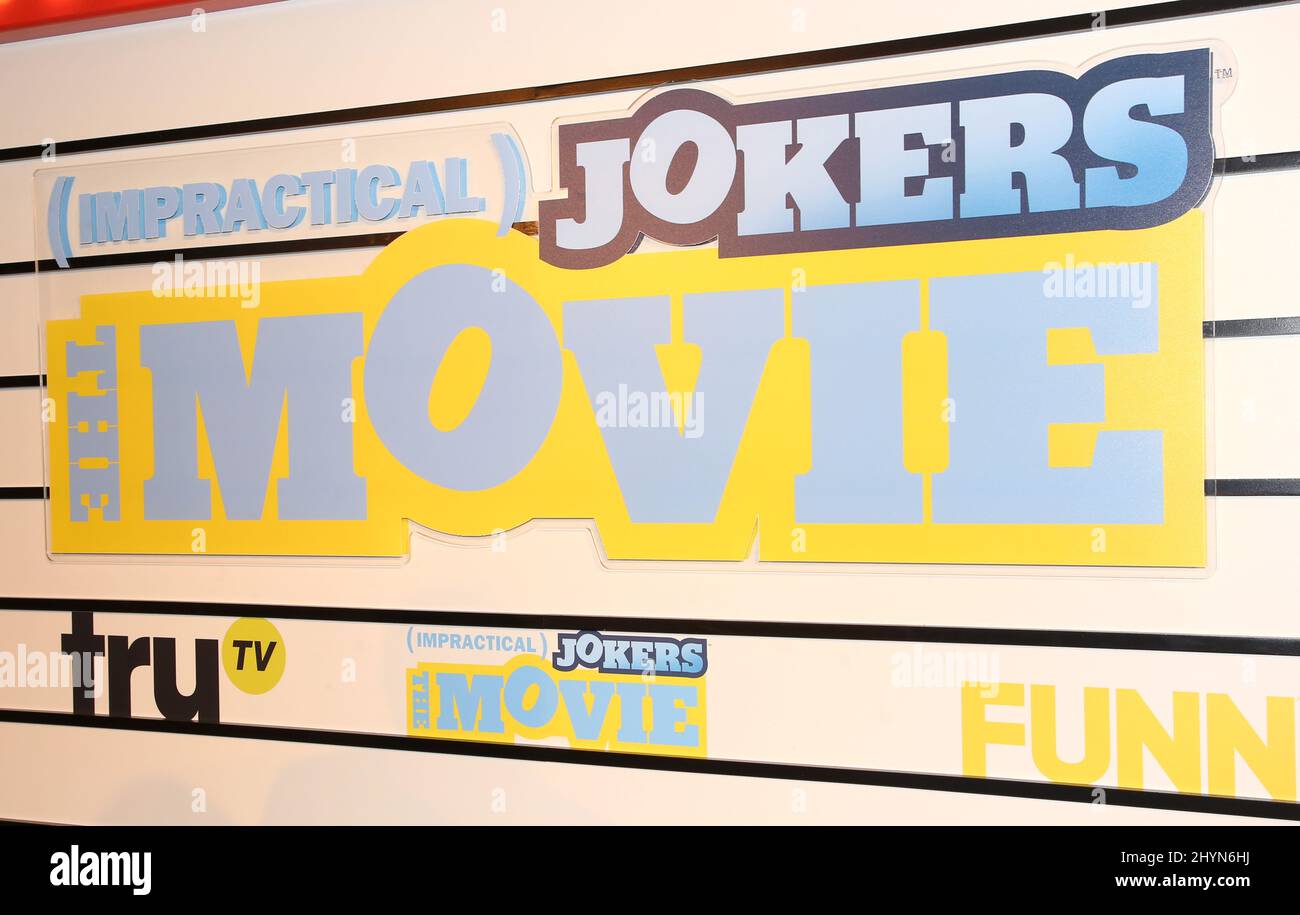 Atmosfera partecipare ai Jokers impraticabile: Lo Screening speciale del film, tenuto alla AMC Lincoln Square, New York, USA il martedì 18 febbraio 2020. Foto Stock