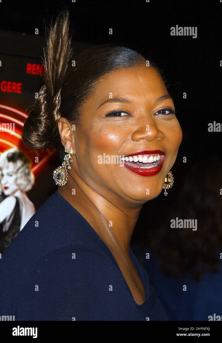 LA REGINA LATIFAH FREQUENTA LA 'CHICAGO' PREMIERE ALL'ACADEMY THEATRE DI BEVERLY HILLS. IMMAGINE: STAMPA UK Foto Stock