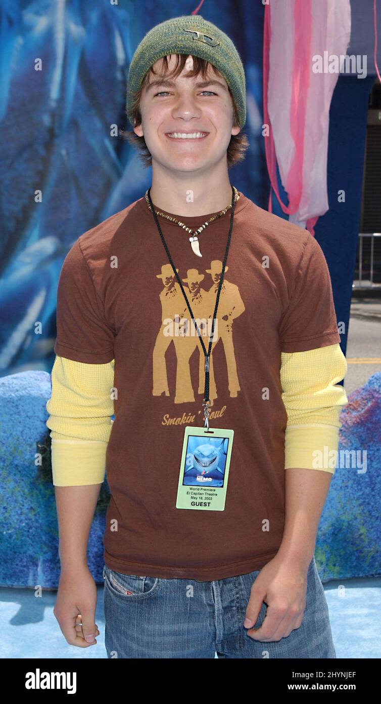 JOSH WISC PARTECIPA ALLA "FINDING NEMO" HOLLYWOOD PREMIERE. IMMAGINE: STAMPA UK Foto Stock