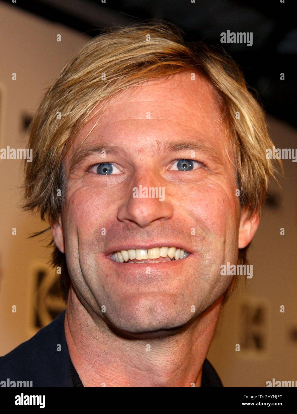 Aaron Eckhart partecipa alla Premiere "Finding Neverland" a Beverly Hills. Foto: UK Stampa Foto Stock