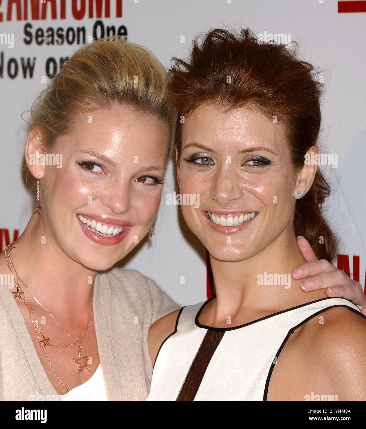 Katherine Heigl & Kate Walsh partecipa al Gray's Anatomy DVD Launch Party di Hollywood. Foto: UK Stampa Foto Stock