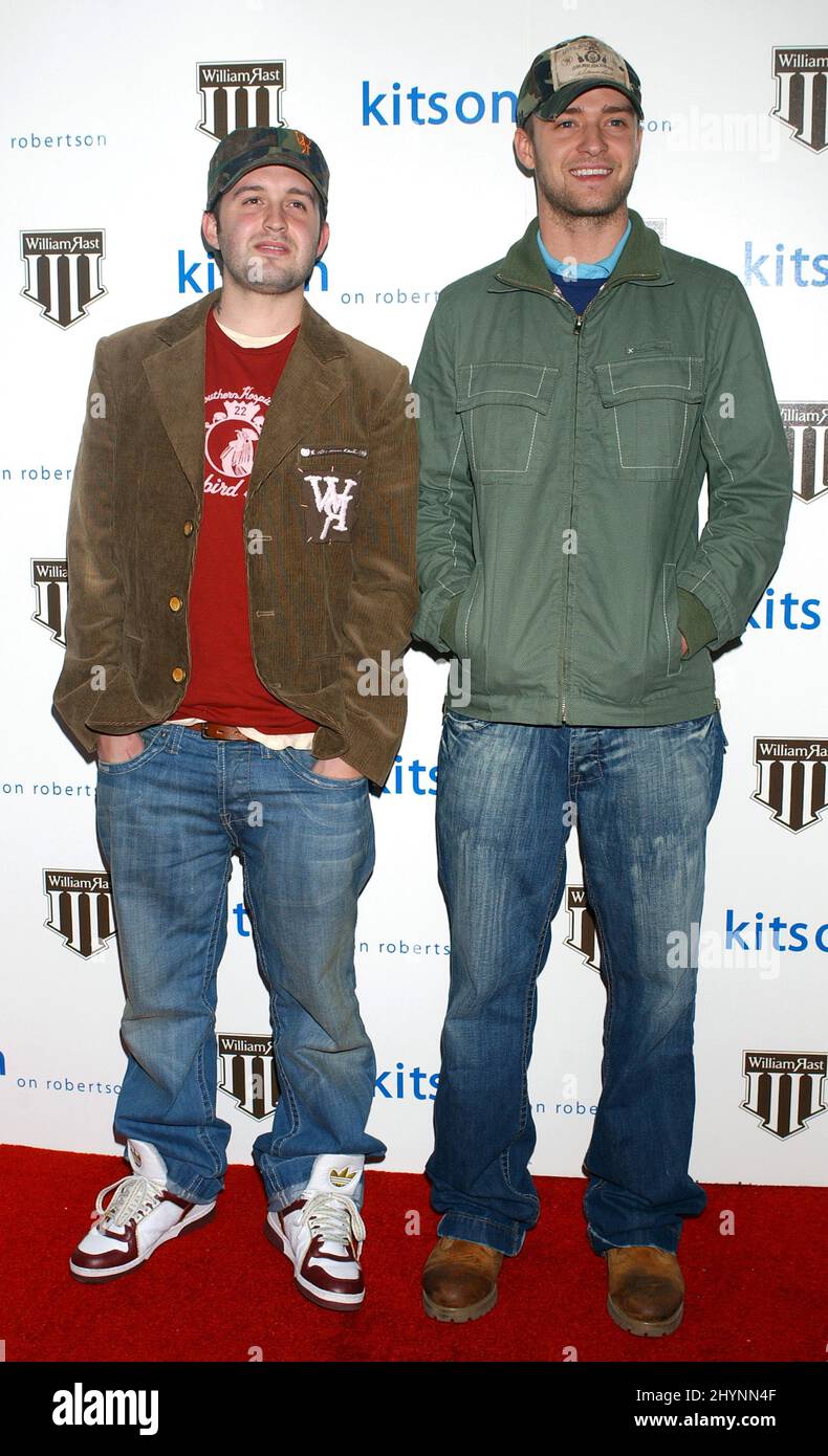 Kitson celebra il debutto della William Rast Collection di Justin Timberlake e Trace Ayala. Foto: UK Stampa Foto Stock