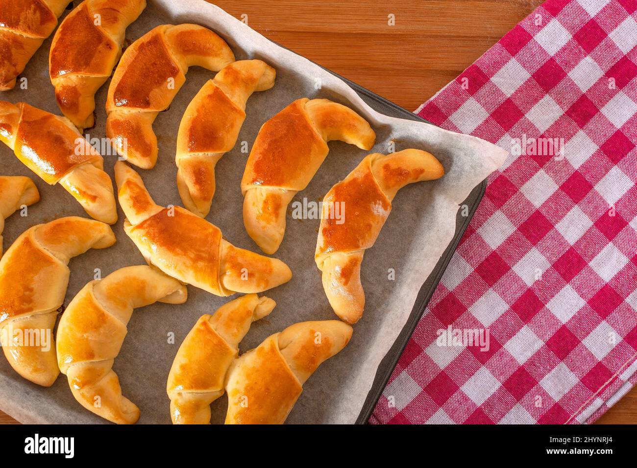 Fresh torte fatte in casa. Una deliziosa pasticceria. Foto Stock