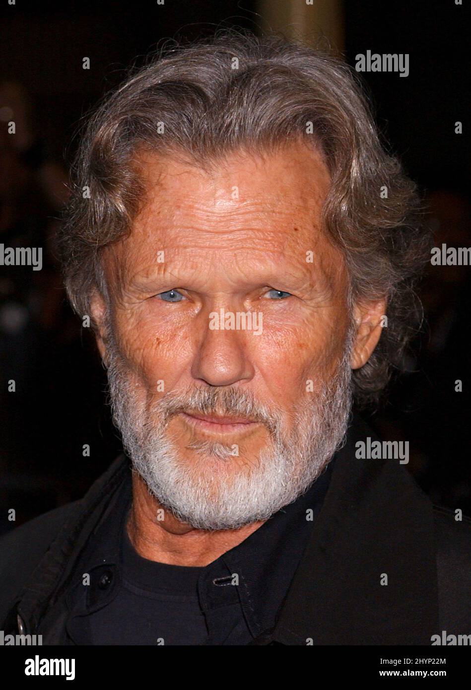 Kris Kristofferson partecipa allo Screening "The Jacket" di Hollywood. Foto: UK Stampa Foto Stock