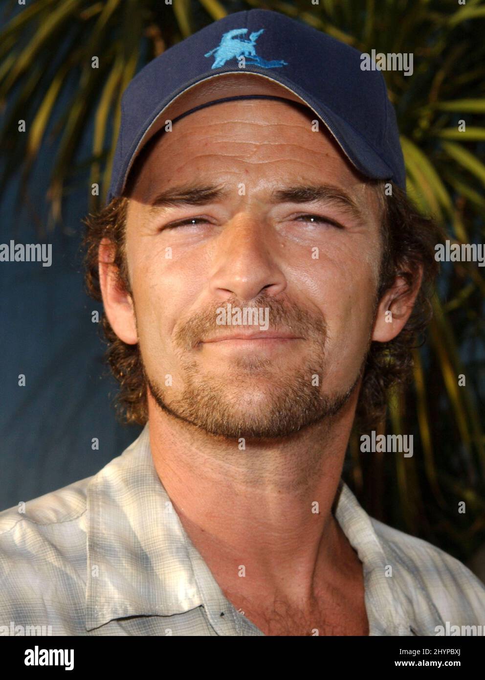 LUKE PERRY PARTECIPA ALLA "OPEN RANGE PREMIERE" DI HOLLYWOOD. IMMAGINE: STAMPA UK Foto Stock