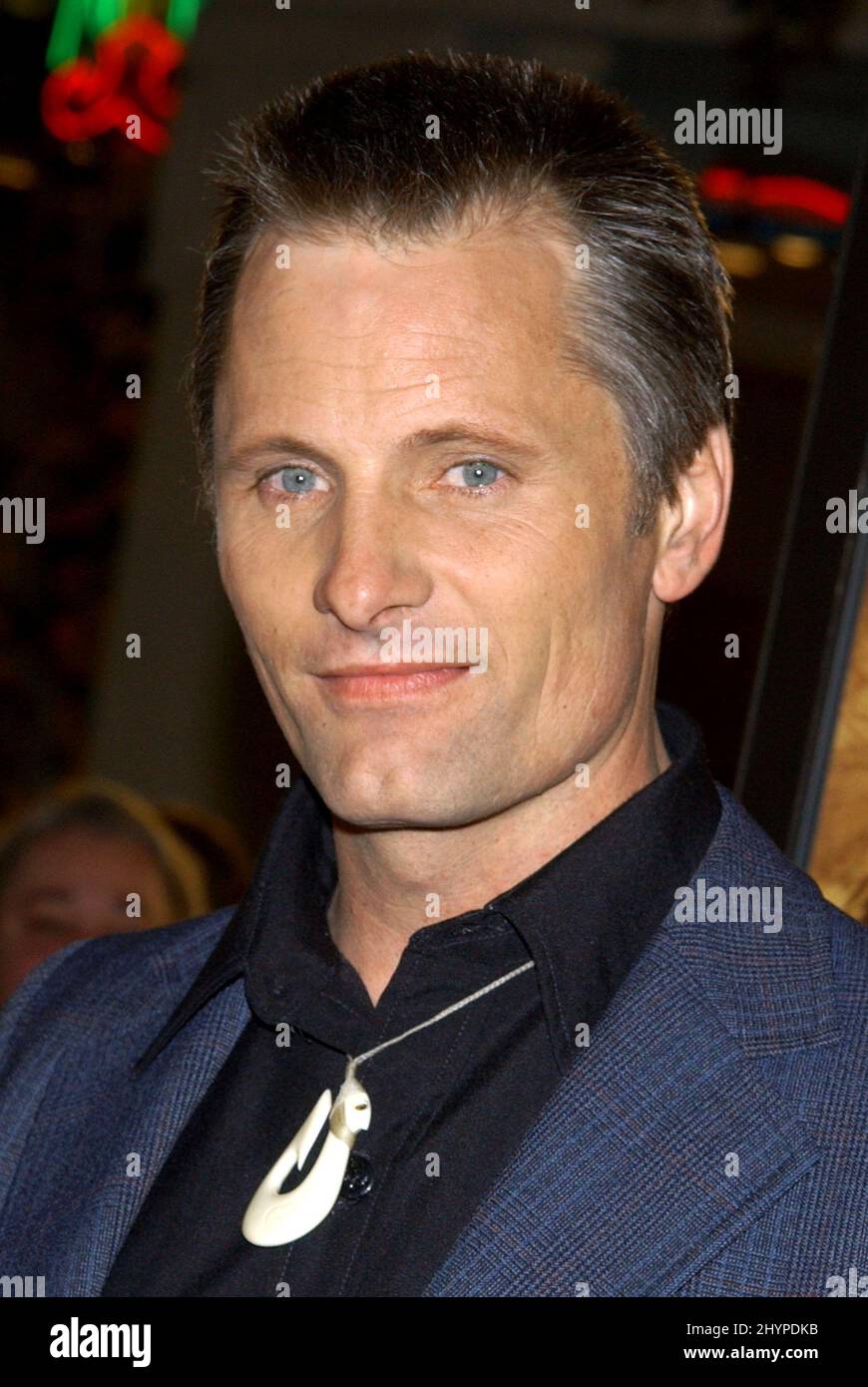 VIGO MORTENSEN ASSISTE IL 'SIGNORE DEGLI ANELLI: IL RITORNO DEL RE' A WESTWOOD, CALIFORNIA. IMMAGINE: STAMPA UK Foto Stock