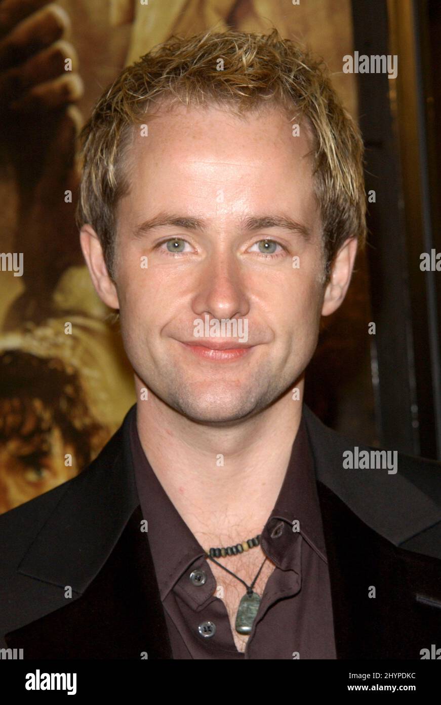 BILLY BOYD ASSISTE IL 'SIGNORE DEGLI ANELLI: IL RITORNO DEL RE' A WESTWOOD, CALIFORNIA. IMMAGINE: STAMPA UK Foto Stock