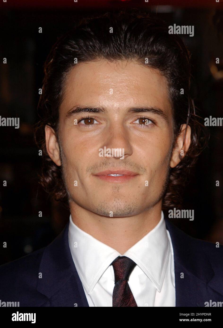 ORLANDO BLOOM ASSISTE AL 'SIGNORE DEGLI ANELLI: IL RITORNO DEL RE' IN WESTWOOD, CALIFORNIA. IMMAGINE: STAMPA UK Foto Stock