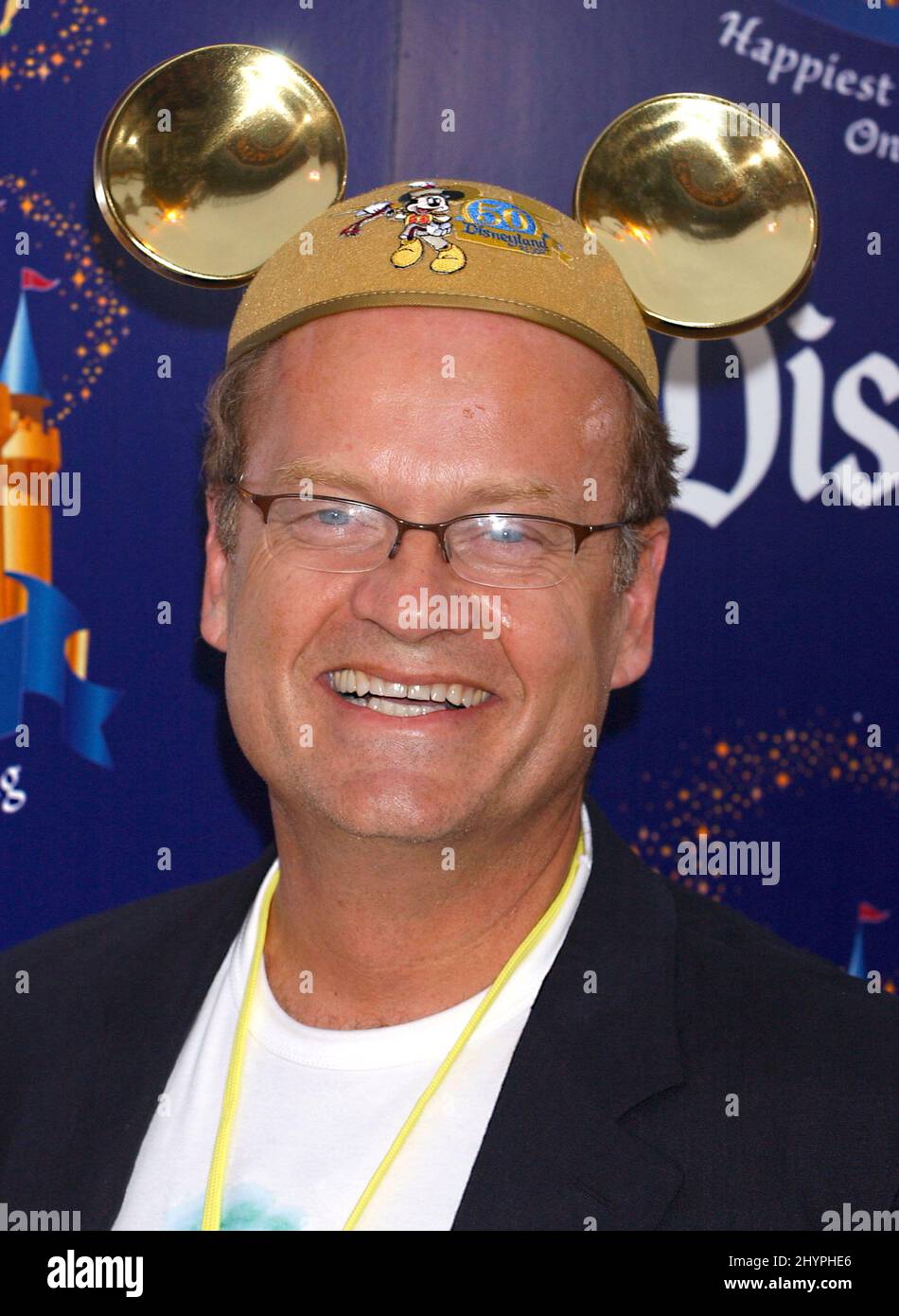 Kelsey Grammer partecipa alla celebrazione del 50th° anniversario di Disneyland. Foto: UK Stampa Foto Stock