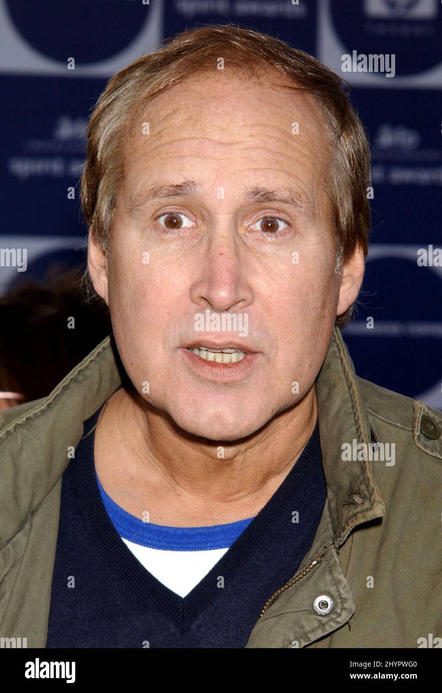 Chevy Chase partecipa agli IFP Independent Spirit Awards 2004 a Santa Monica. Foto: UK Stampa Foto Stock