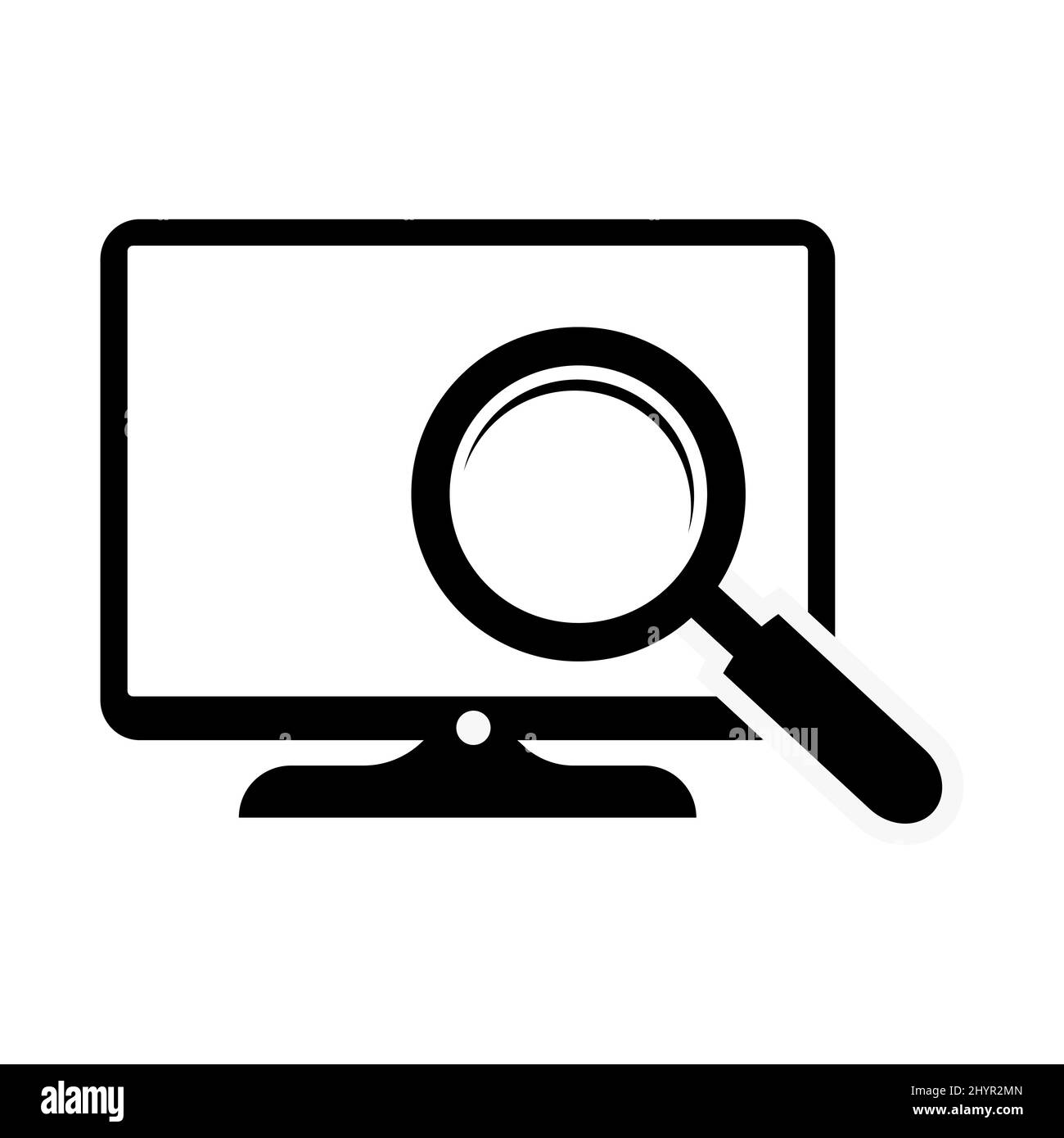 Icona astratta vettoriale sul bianco, illustrazione isolata per grafica e web design. Semplice simbolo piatto. Illustrazione Vettoriale