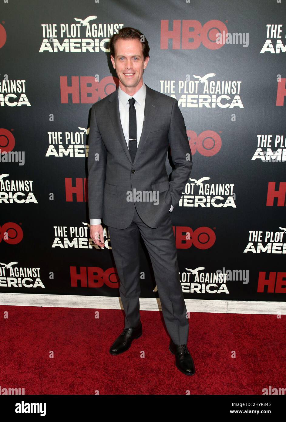 Ben Cole ha partecipato alla prima di New York di "The Plot Against America" di HBO tenutasi a Florence Gould Hall il 4 marzo 2020 a New York City Foto Stock