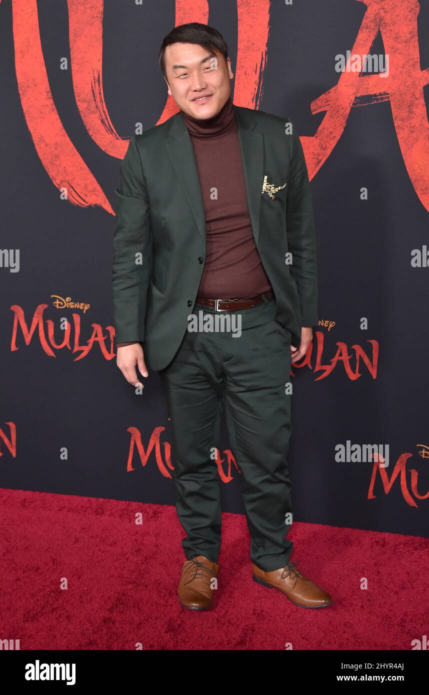 Doua Moua partecipa al Disney's Mulan World Premiere tenuto a Hollywood, USA il lunedì 9 marzo 2020. Foto Stock