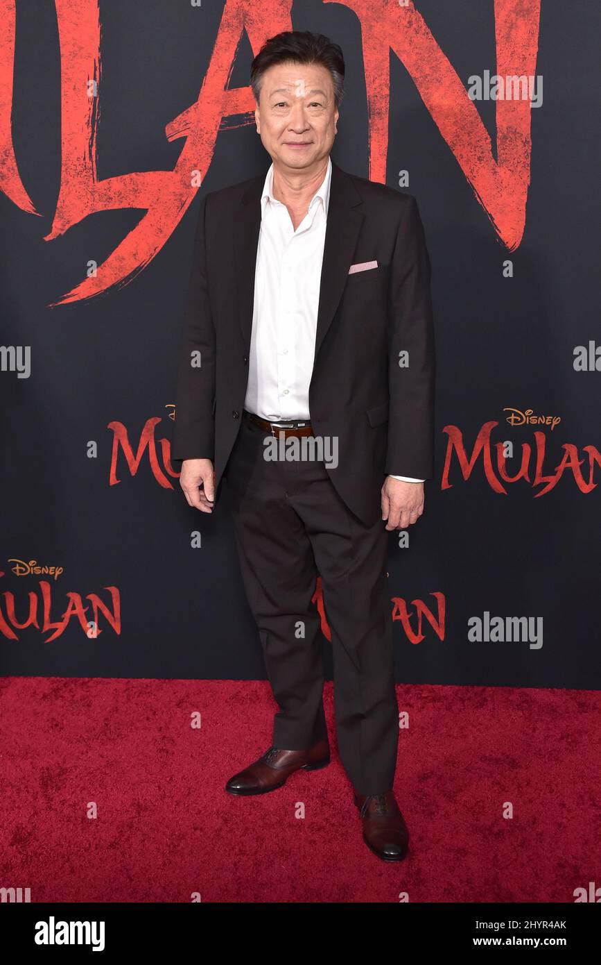Tzi ma partecipa al Disney's Mulan World Premiere tenuto a Hollywood, USA il lunedì 9 marzo 2020. Foto Stock