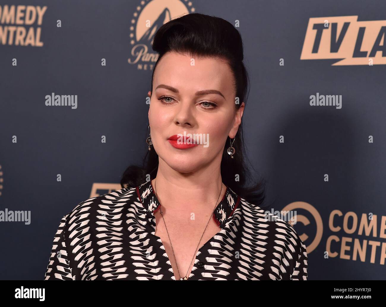 Debi Mazar risulta positivo per il coronavirus COVID-19. Debi Mazar arrivo al Comedy Central, Paramount Network, TV Land Press Day presso il London West Hollywood il 30 maggio 2019 a West Hollywood, California. Foto Stock