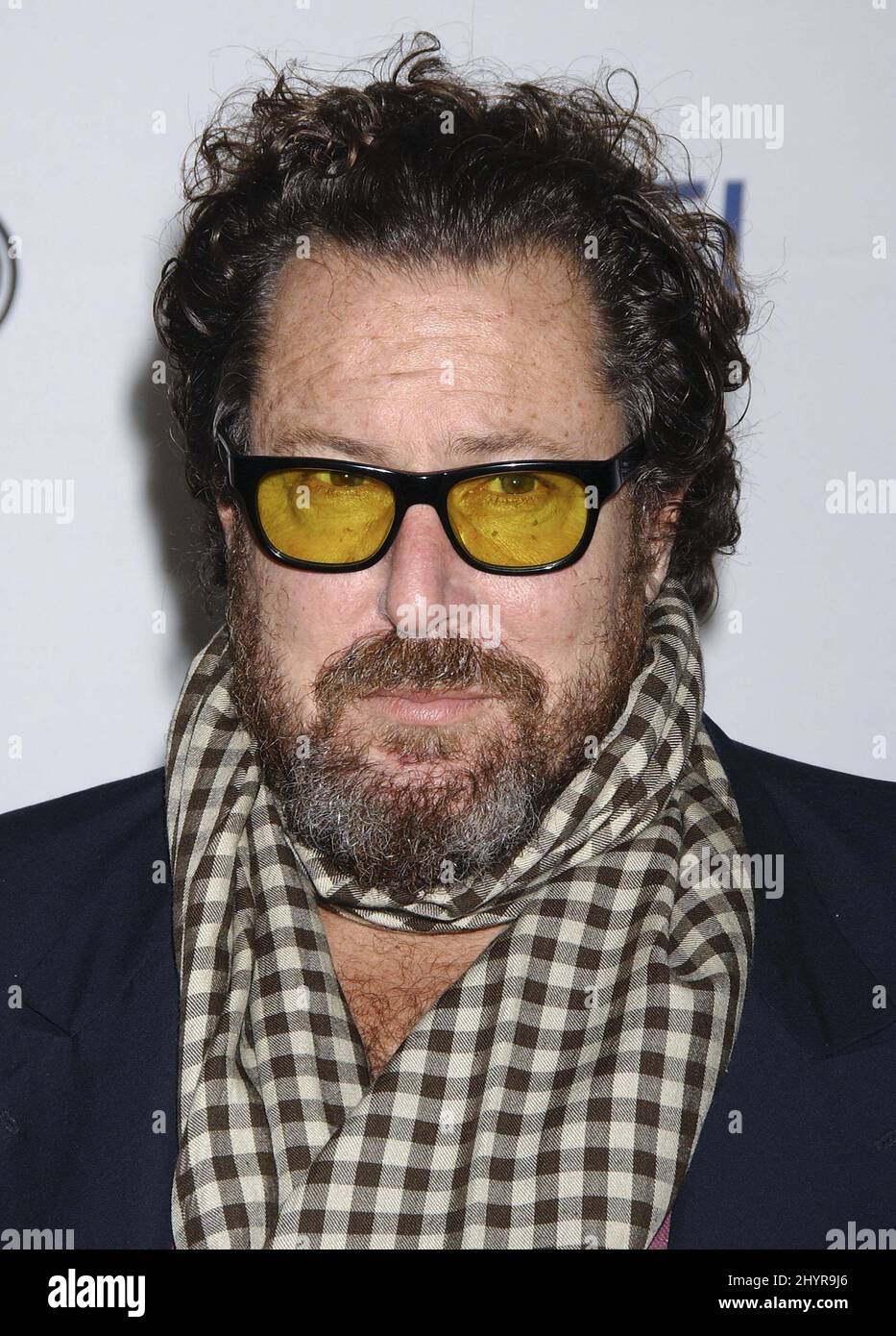 Julian Schnabel partecipa allo screening del "Diving Bell and the Butterfly" AFI Fest, che si tiene presso l'AFI Fest Rooftop Village di Hollywood. Foto Stock