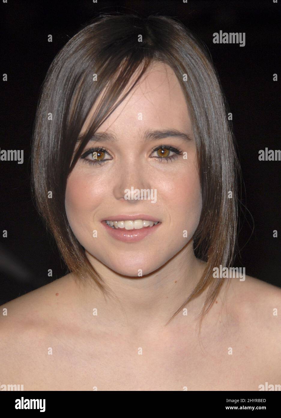 Ellen Page al 'Juno' Premiere tenuto al Mann Village Theatre in California. Foto Stock