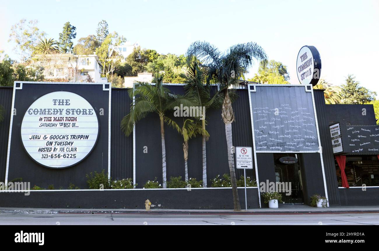 The Comedy Store su Sunset Boulevard a West Hollywood, California. Foto Stock