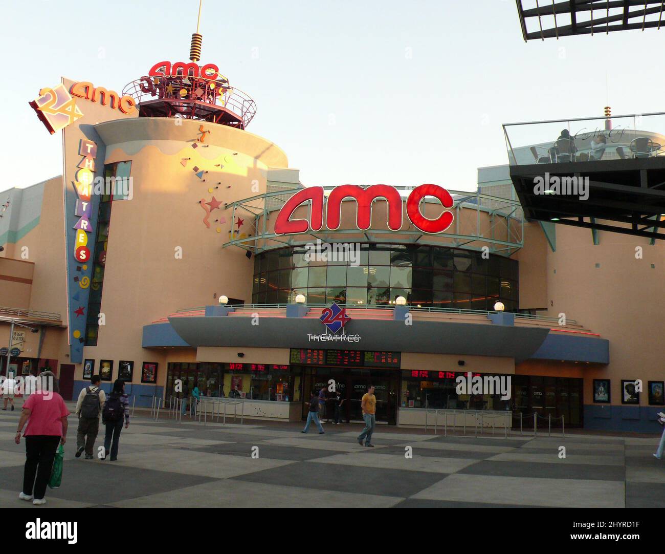 AMC Theatre al Walt Disney World di Orlando, Florida. Foto Stock
