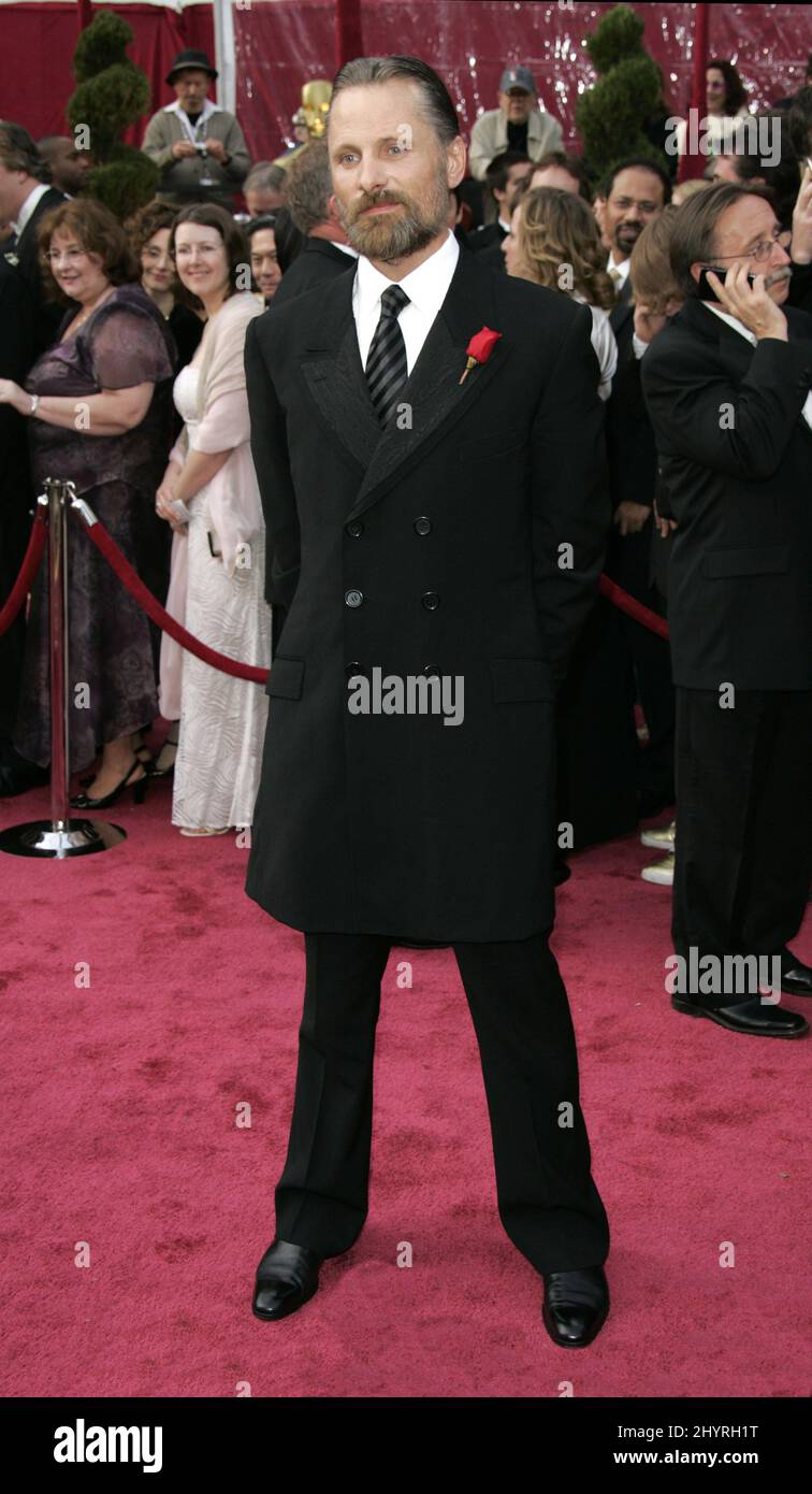 Viggo Mortensen arriva al 80th Annual Academy Awards (oscar) di Hollywood, California. Foto Stock