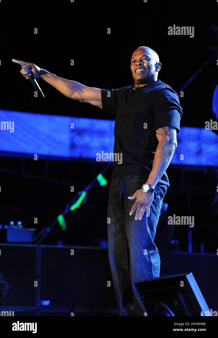 15 aprile 2012 Indio, CA. Dr. Dre 2012 Festival della musica e delle arti di Coachella Valley Foto Stock