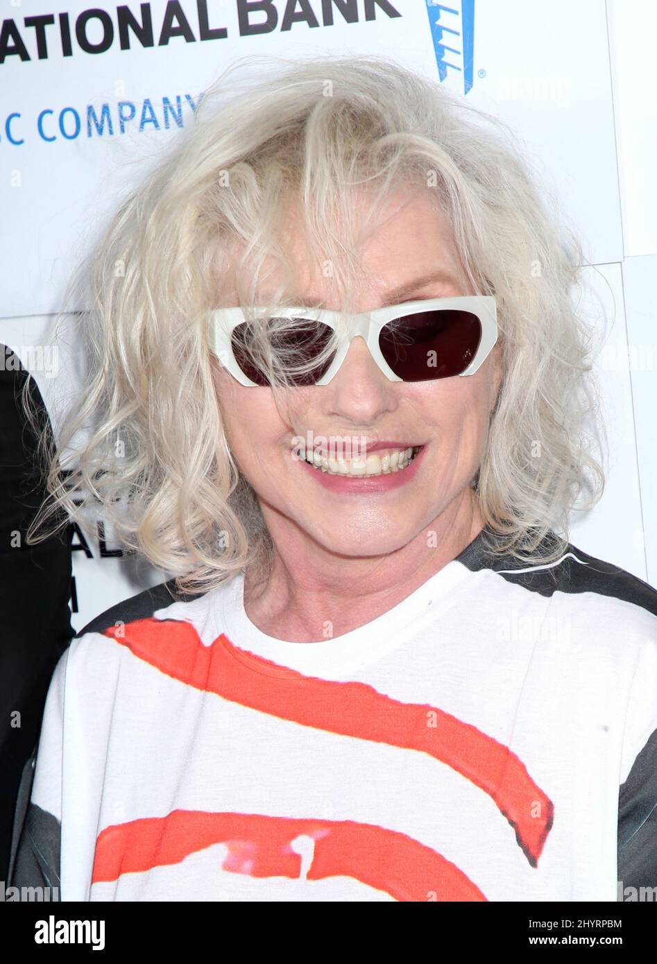 Debbie Harry partecipa al Tribeca Film Festival 2021 'Blondie: Vivir en la Habana' tenuto alla batteria il 16 giugno 2021 a New York City, NY Foto Stock
