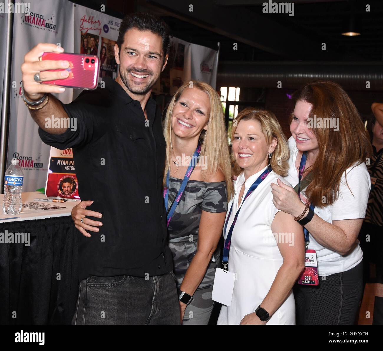 Ryan Paevey il secondo giorno di RomaDrama LIVE! La Fan Convention si è tenuta presso la fabbrica di Franklin il 31 luglio 2021 a Franklin, TN. Foto Stock