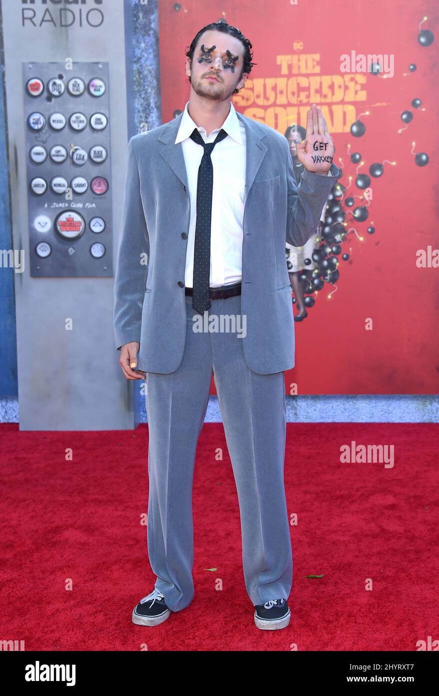Nipote alla prima 'The Suicide Squad' tenutasi al Regency Village Theatre il 2 agosto 2021 a Westwood, CA. Foto Stock