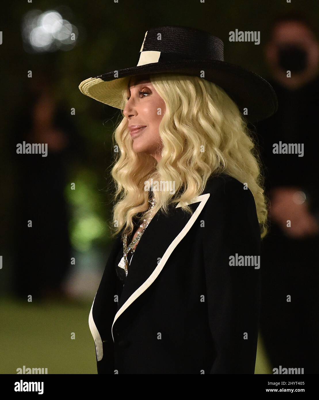 Cher all'Academy Museum of Motion Pictures apertura Gala in onore di Haile Gerima e Sophia Loren il 25 settembre 2021 a Los Angeles, CA. Foto Stock