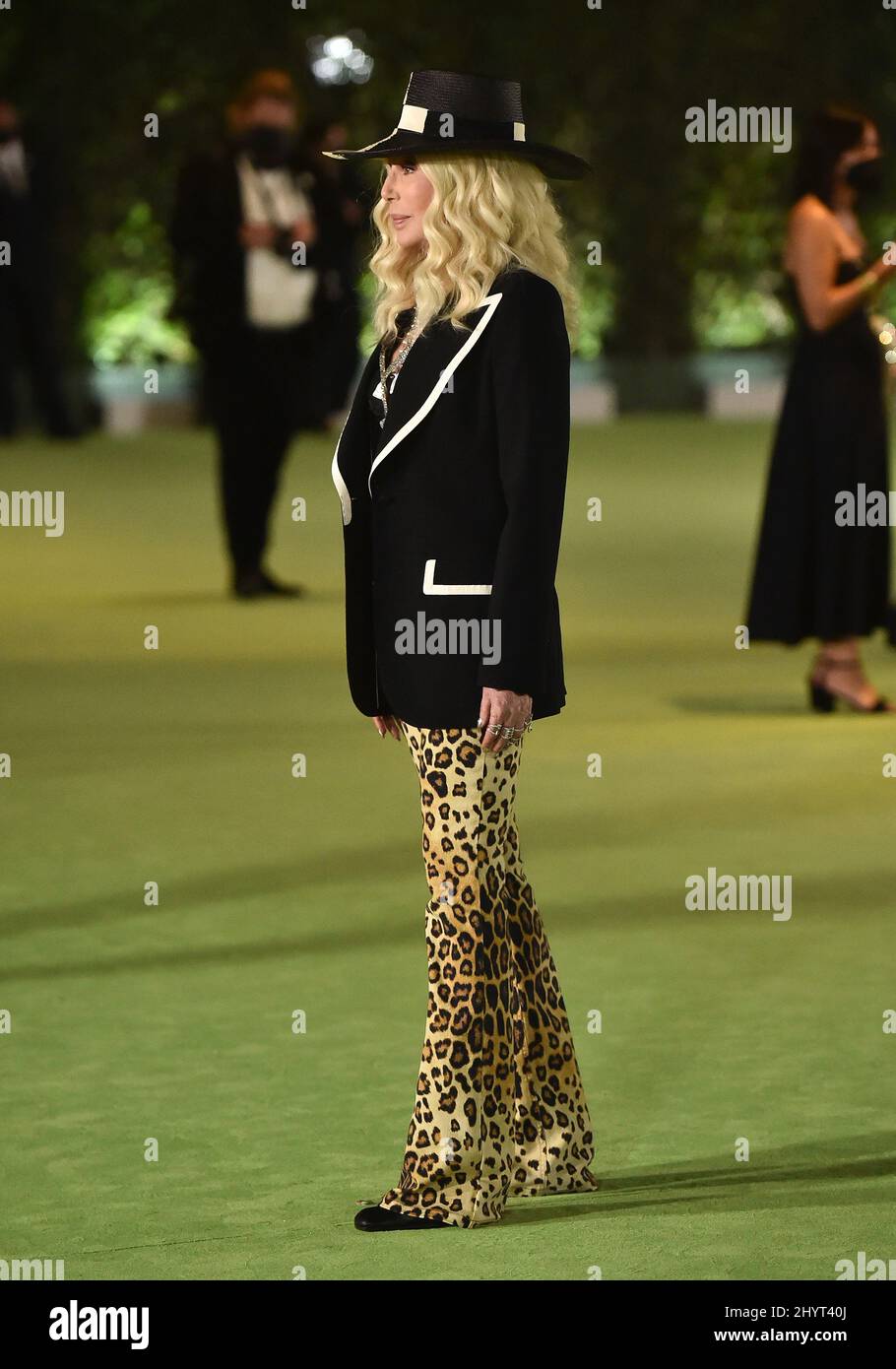 Cher all'Academy Museum of Motion Pictures apertura Gala in onore di Haile Gerima e Sophia Loren il 25 settembre 2021 a Los Angeles, CA. Foto Stock