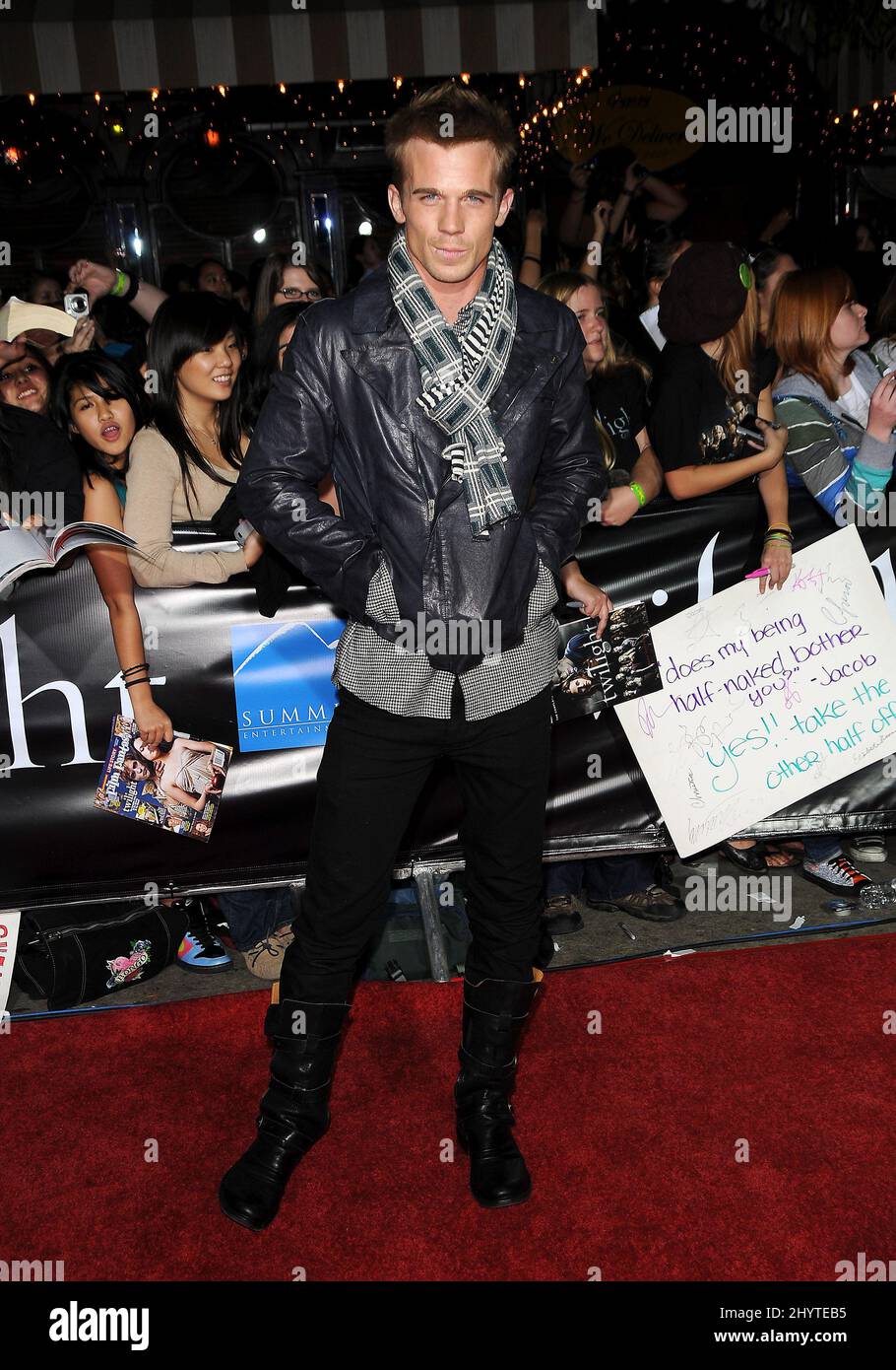 CAM Gigandet partecipa al 'Twilight' Los Angeles Premiere. Foto Stock