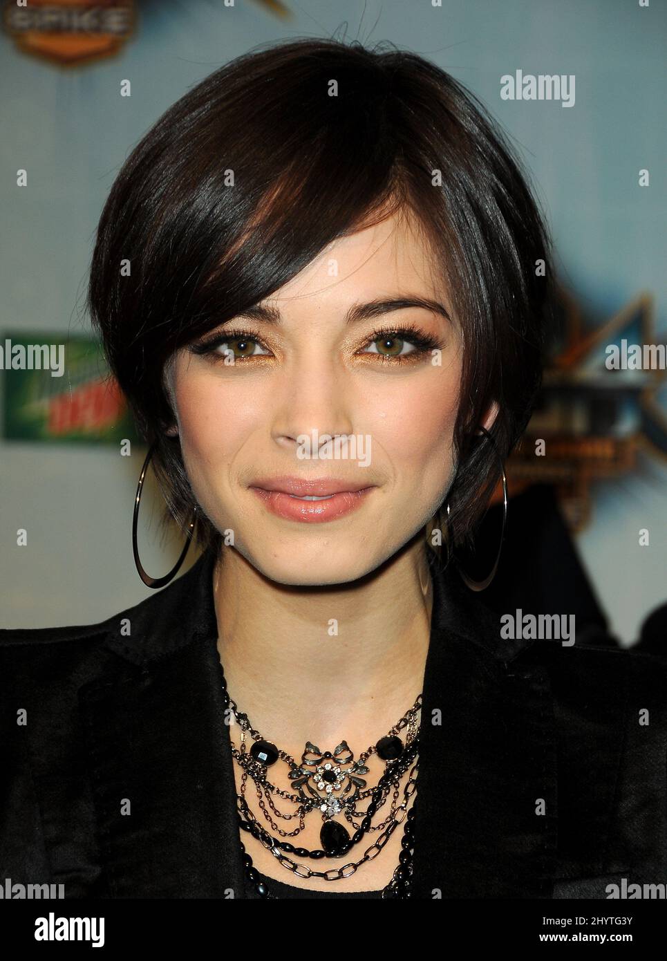 Kristin Kreuk partecipa ai "Video Game Awards" di Spike TV nel 2008, Los Angeles. Foto Stock