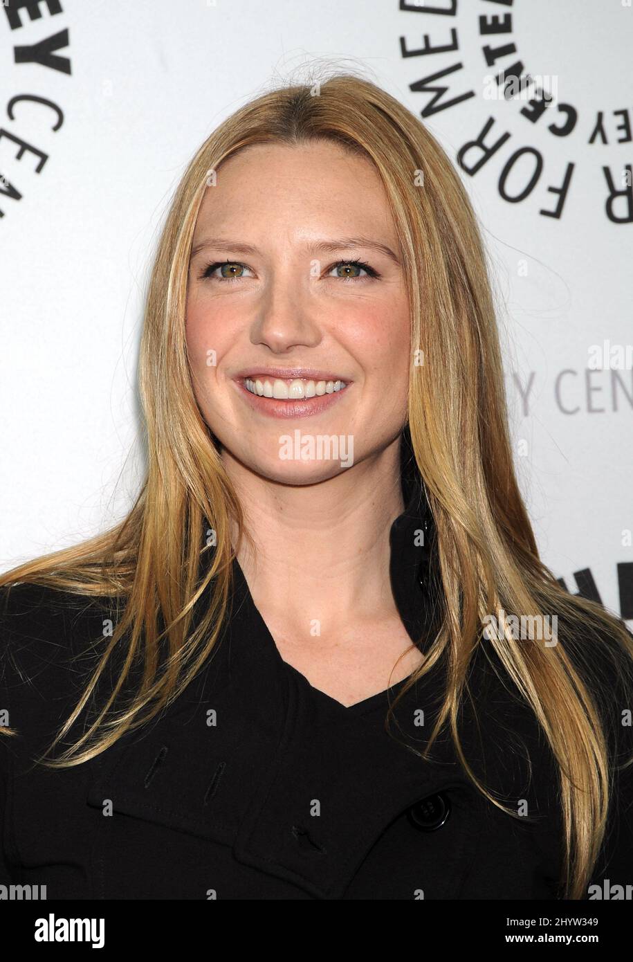 Anna Torv alla proiezione di 'Fringe' al festival annuale della televisione di William S. Paley 26th tenuto ai cinema ARCLIGHT di Hollywood Foto Stock