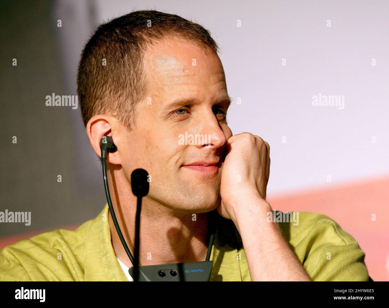 Pete Docter alla conferenza stampa per Up, parte del Festival de Cannes 62nd, Palais de Festival, Cannes. Foto Stock