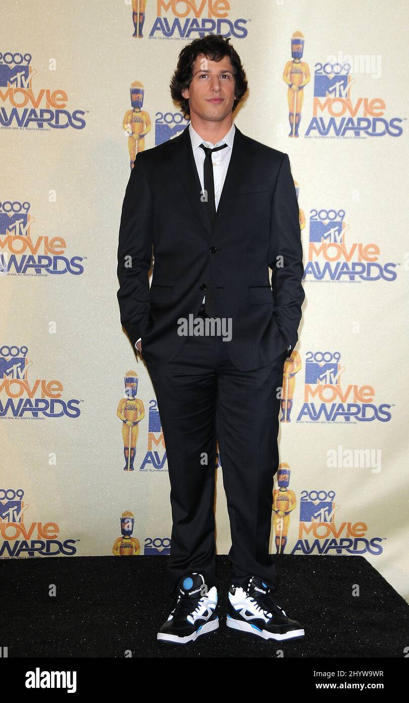 Andy Samberg al MTV Movie Awards 2009, tenuto all'anfiteatro Gibson Foto Stock