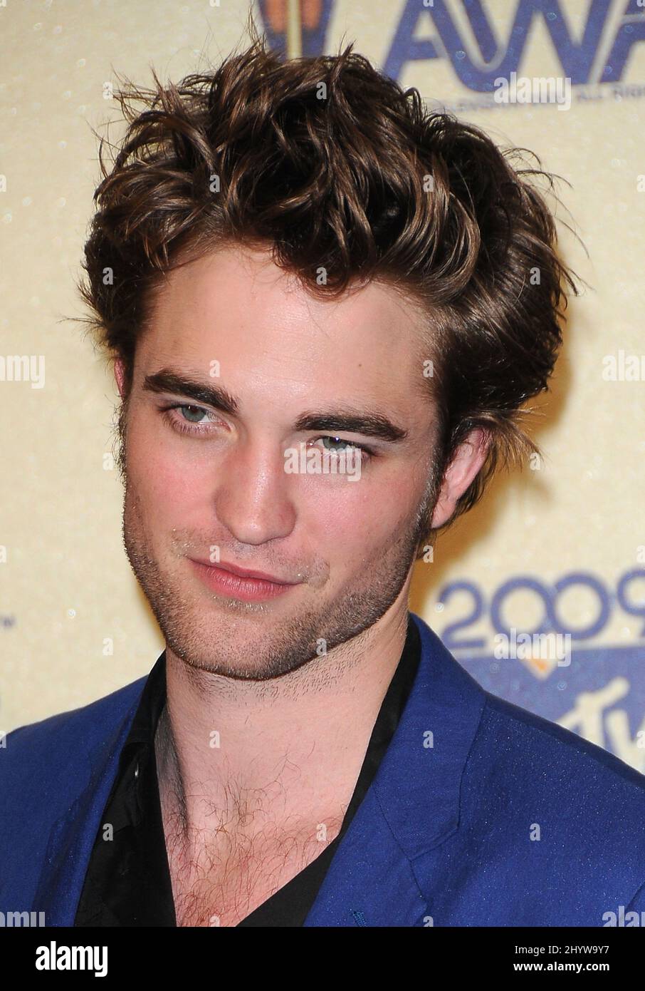 Robert Pattinson al MTV Movie Awards 2009, tenuto all'anfiteatro Gibson Foto Stock