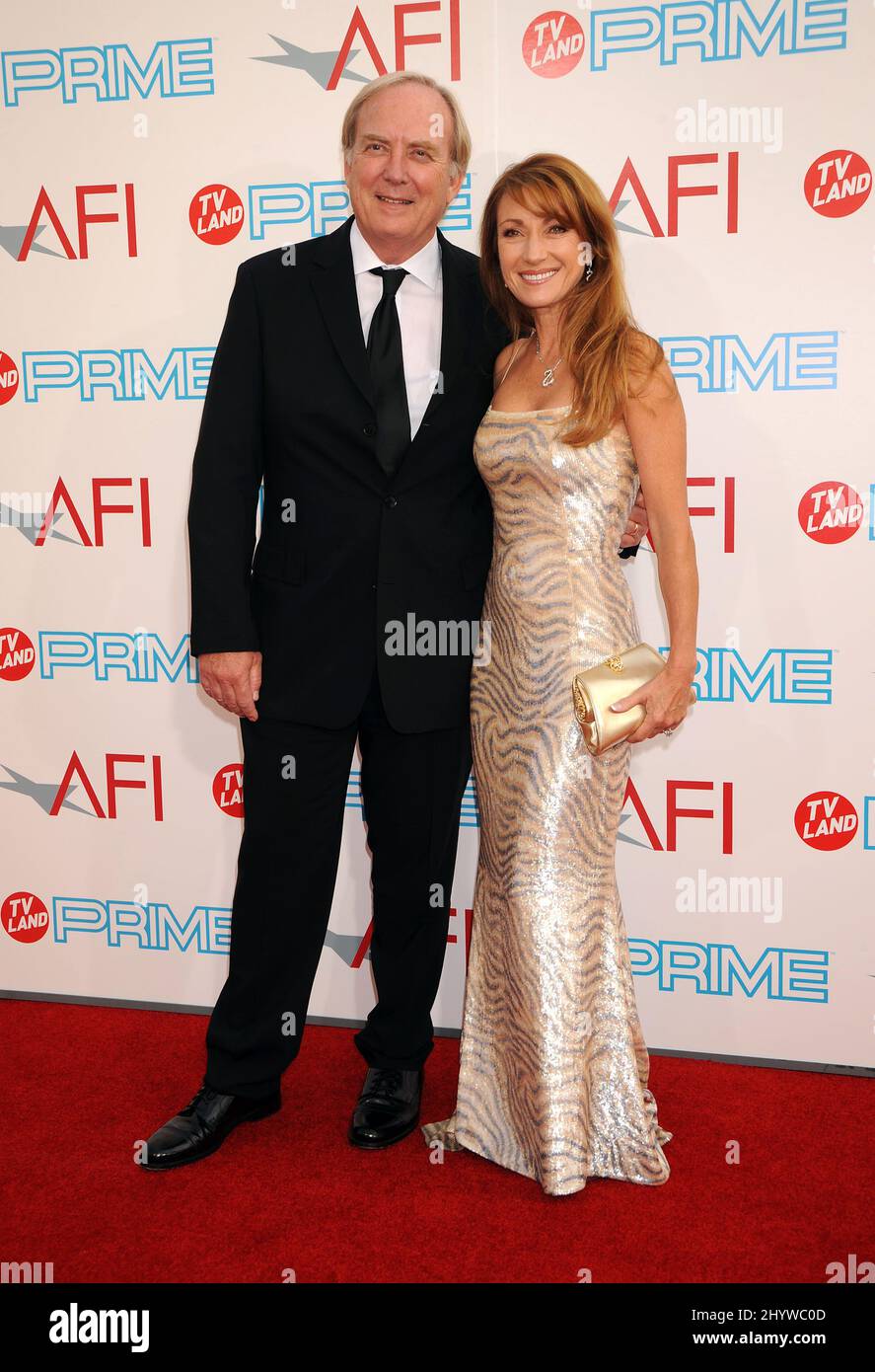 James Keach e Jane Seymour al Michael Douglas hanno ricevuto il premio AFI Lifetime Achievement Award presentato da TV Land, tenutosi presso i Sony Pictures Studios di Culver City, California. Foto Stock